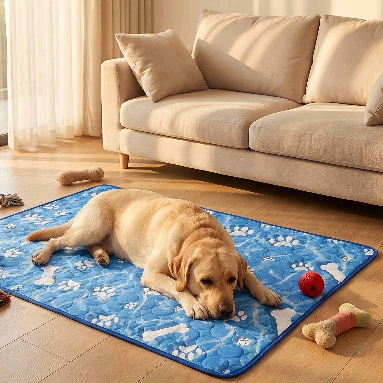 Thickened Large Dog Ice Cooling Mat for Pets
