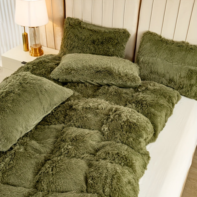 Quilt Cover Set | Wrinkle-Resistant | Soft Cozy Warmth | Polyester