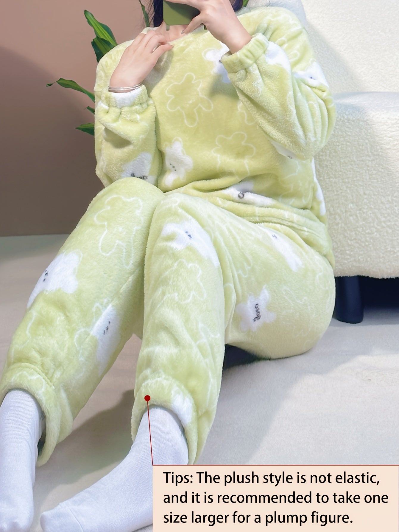 Women's Pajama Set | Floral Print | Soft Stretchy Comfort | Polyester