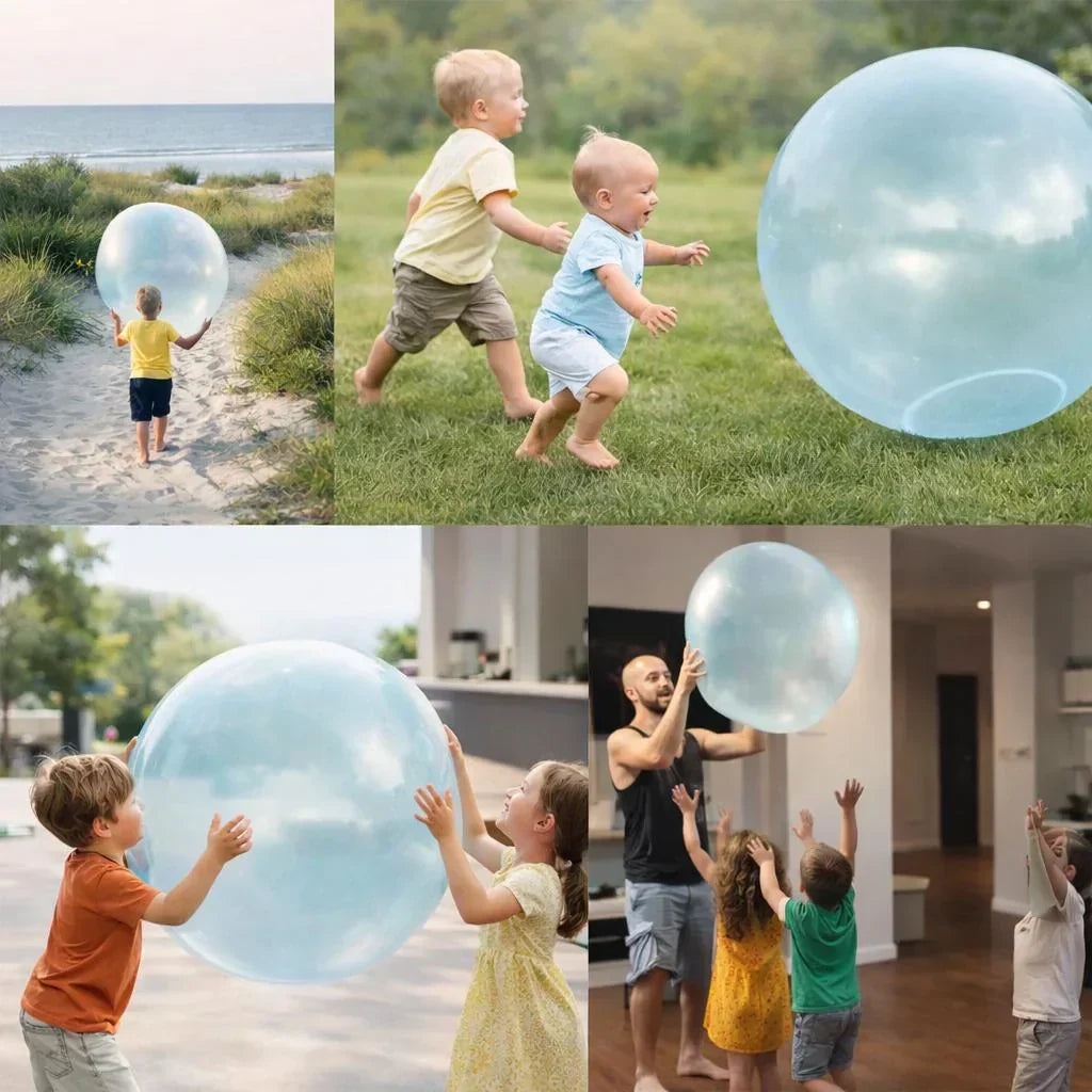 Vibrant Outdoor Inflatable Ball for Active Family Play