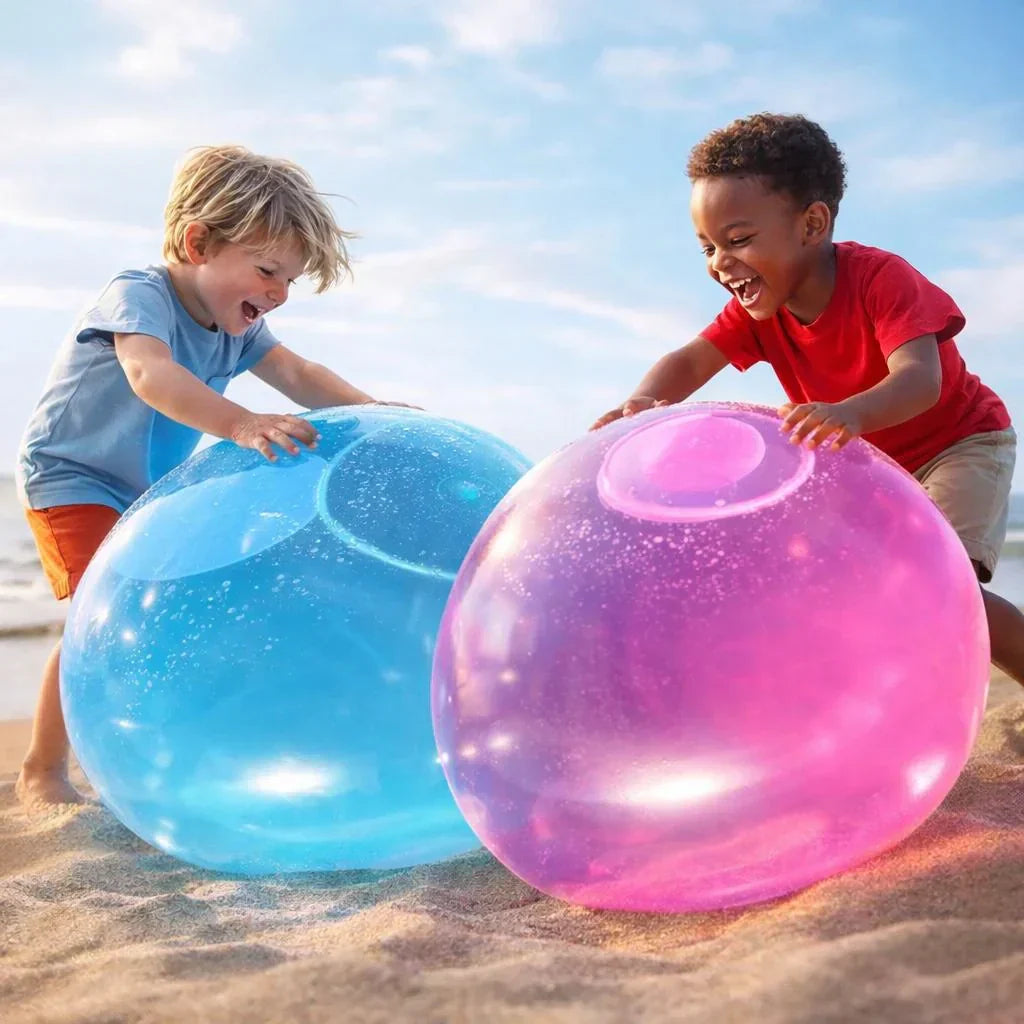 Vibrant Outdoor Inflatable Ball for Active Family Play