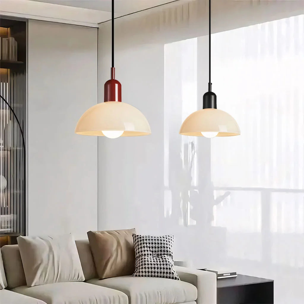 Colorful Bowl Pendant Light Taavita