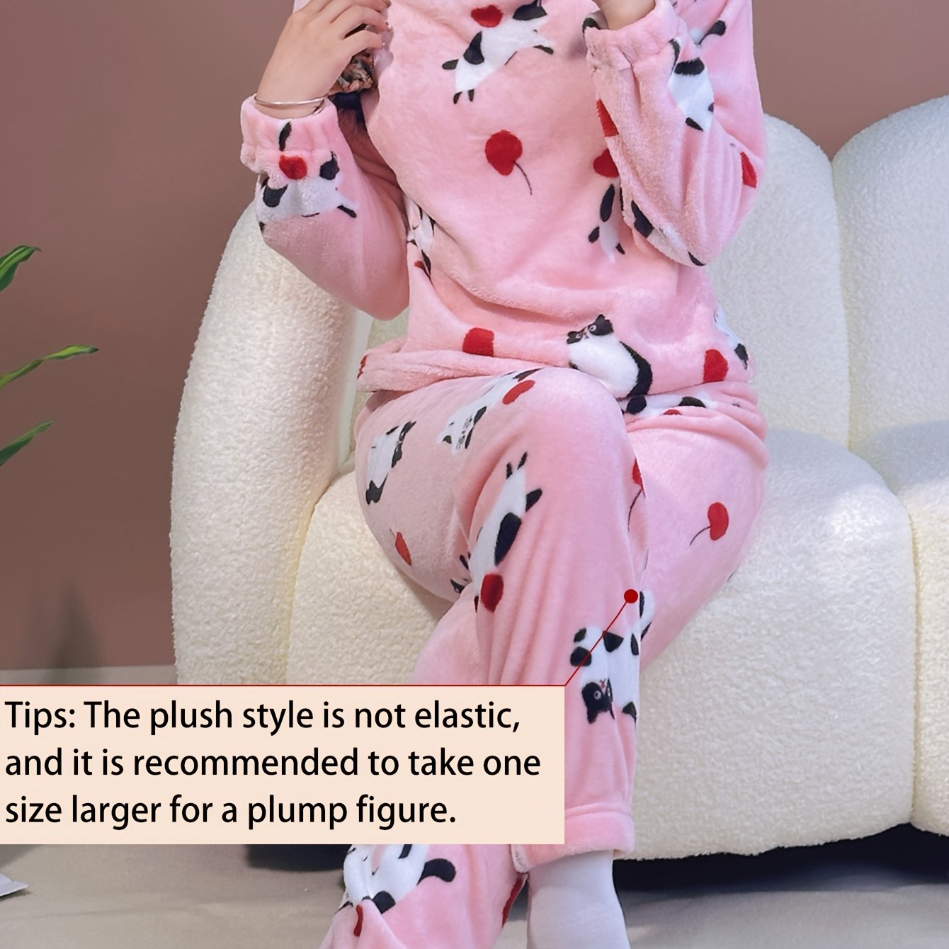 Women's Pajama Set | Floral Print | Soft Stretchy Comfort | Polyester