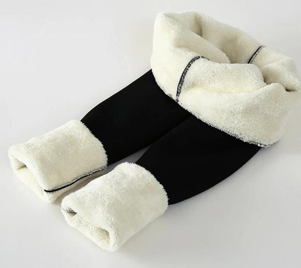 Thermal Leggings | Lightweight Warmth | Fleece Insulation for Cold | Cotton Blend