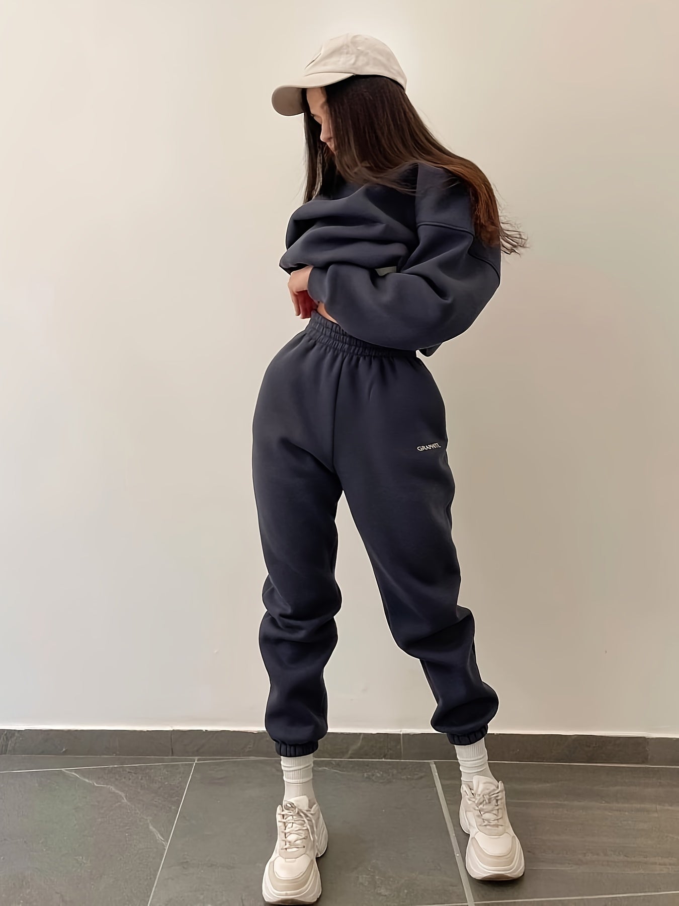 Women's Tracksuit Set | Stretchy Fit | All-Season Comfort | Polyester
