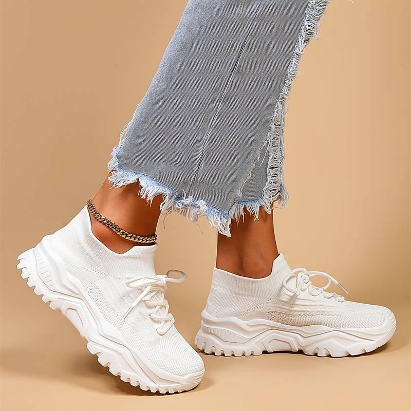 Orthopedic Shoes | Memory Foam & Arch Support | Elastic Material & Durable Rubber Sole | Pain Relief for Foot Conditions