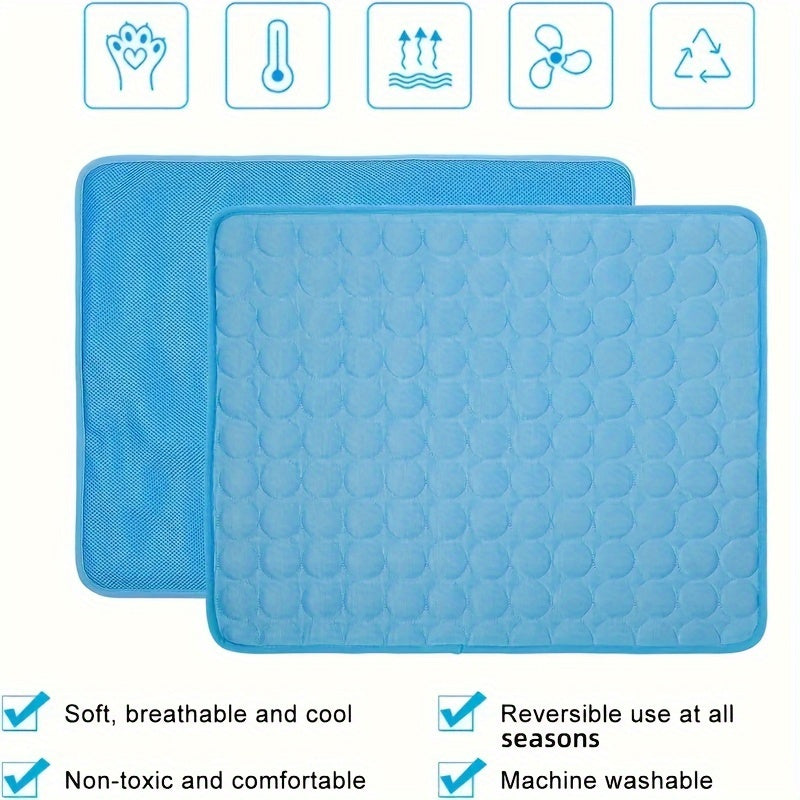 Pet Cooling Mat for Summer, Designed for Cats And Dogs, Ideal for Large Breeds During Hot Weather