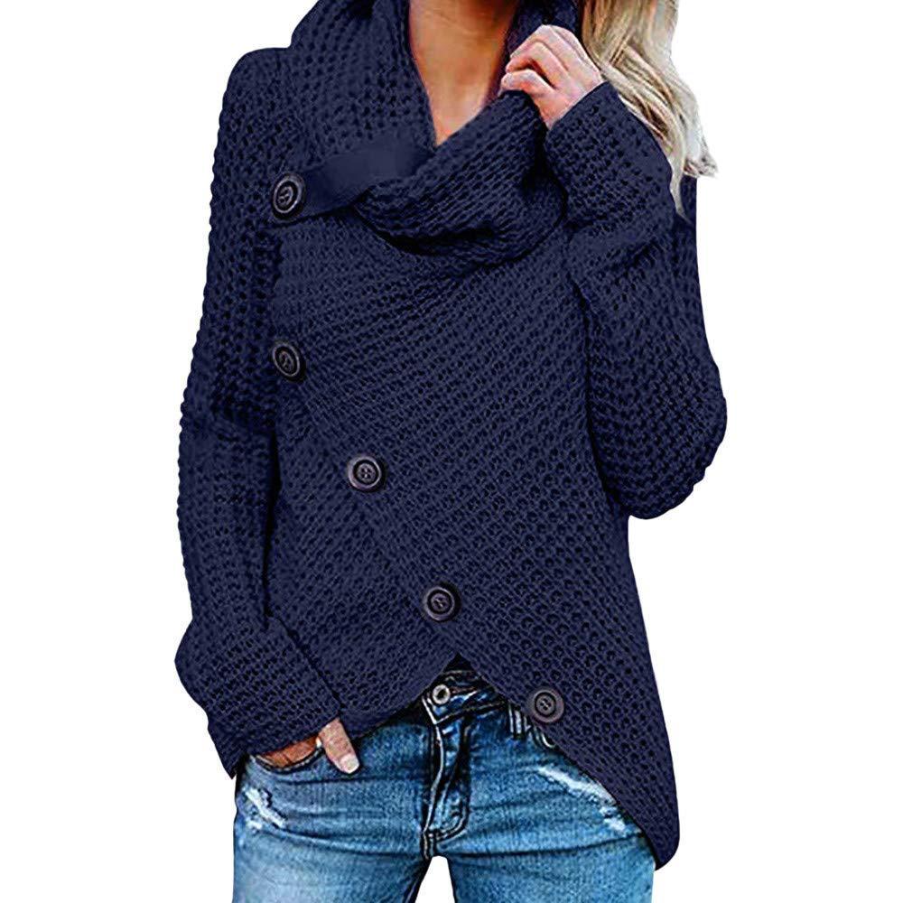 Women’s Knit Cardigan | Shawl Collar & Asymmetrical Buttons | Soft Lining Fabric | Stylish Warmth for Any Weather