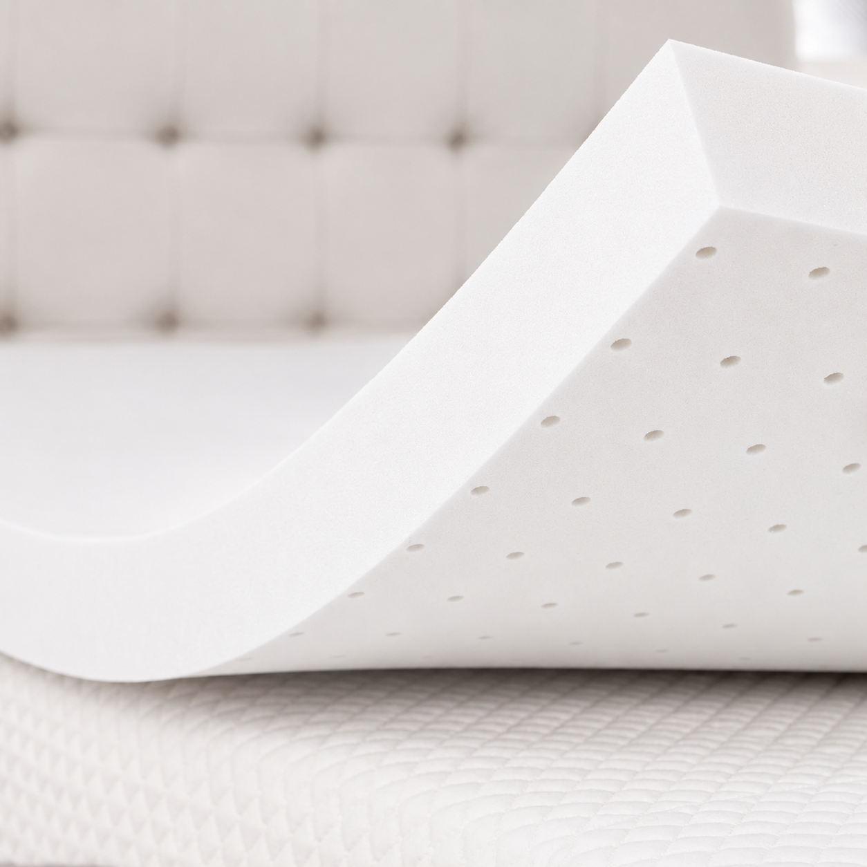Gel-Infused Mattress Topper in All Sizes with Cooling Feature for Better Sleep