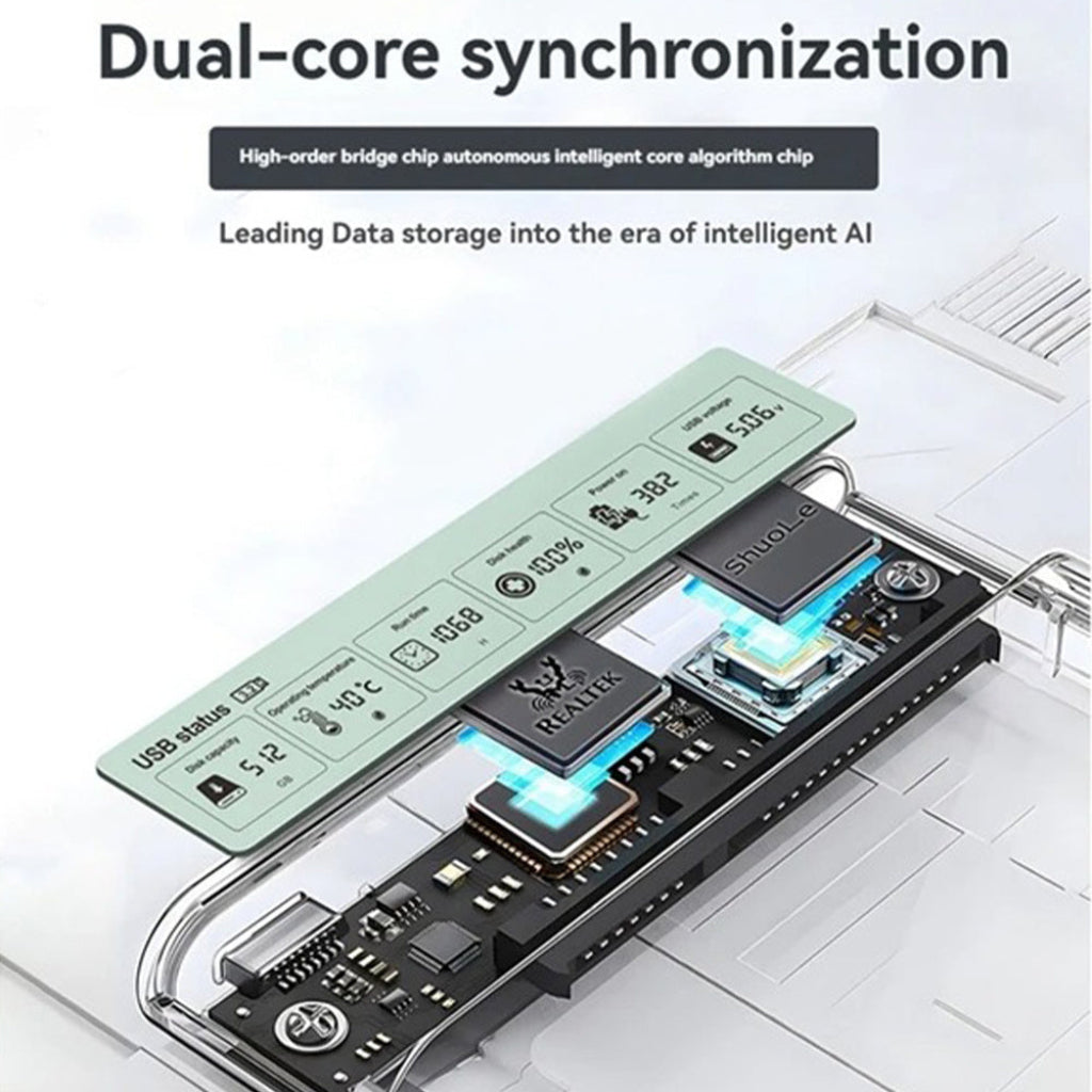 Portable SSD USB Hub for Seamless Data Transfers