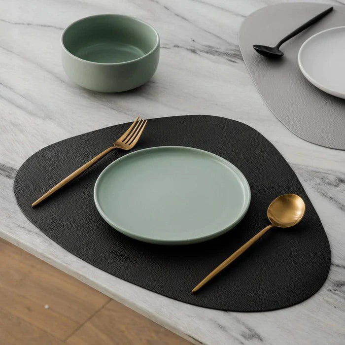 OrléneSet — Matte Titanium Flatware Set with Minimalist Design