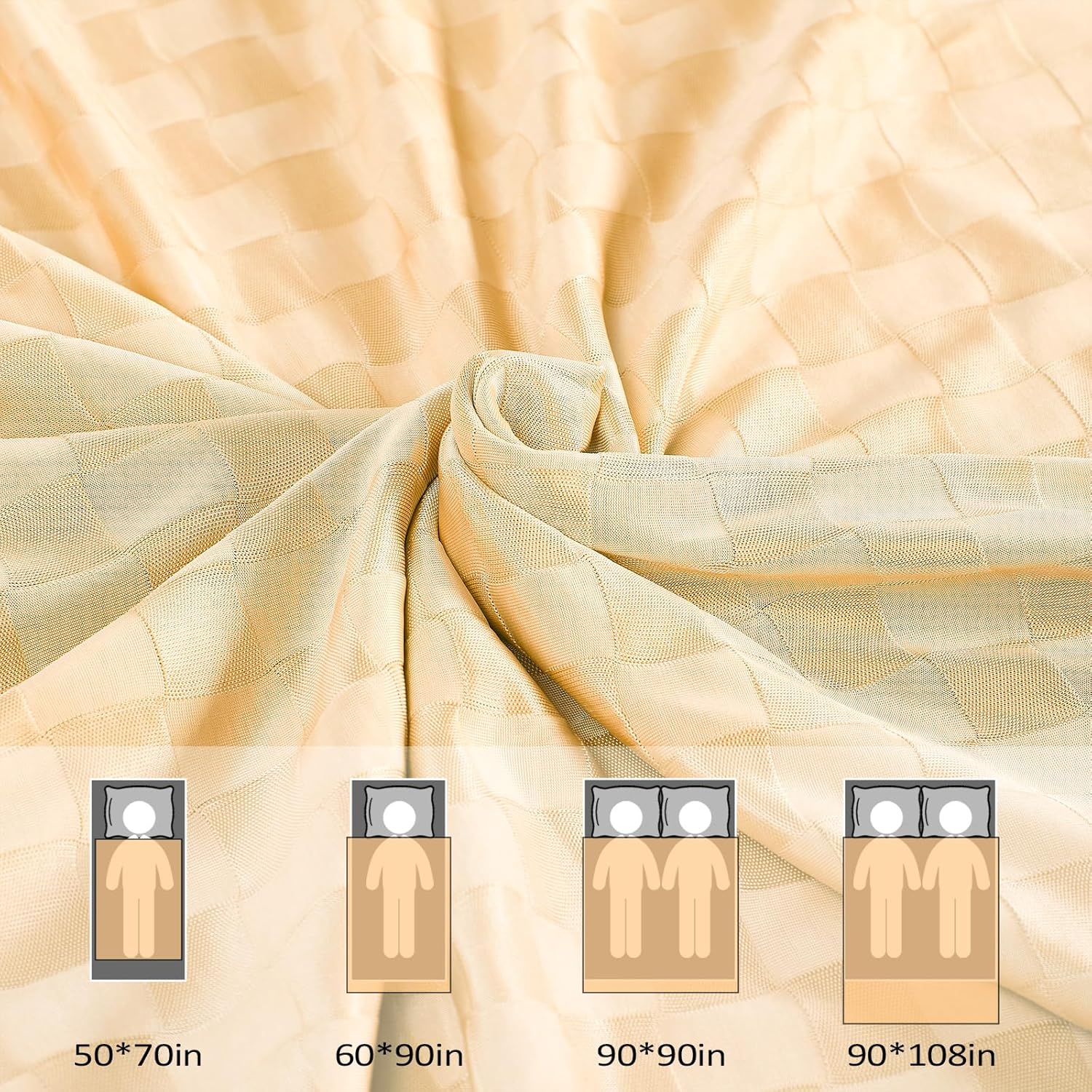 Cooling Blanket for Warm Sleepers with Arc-Chill Technology – Soft, Breathable Comfort Year-Round