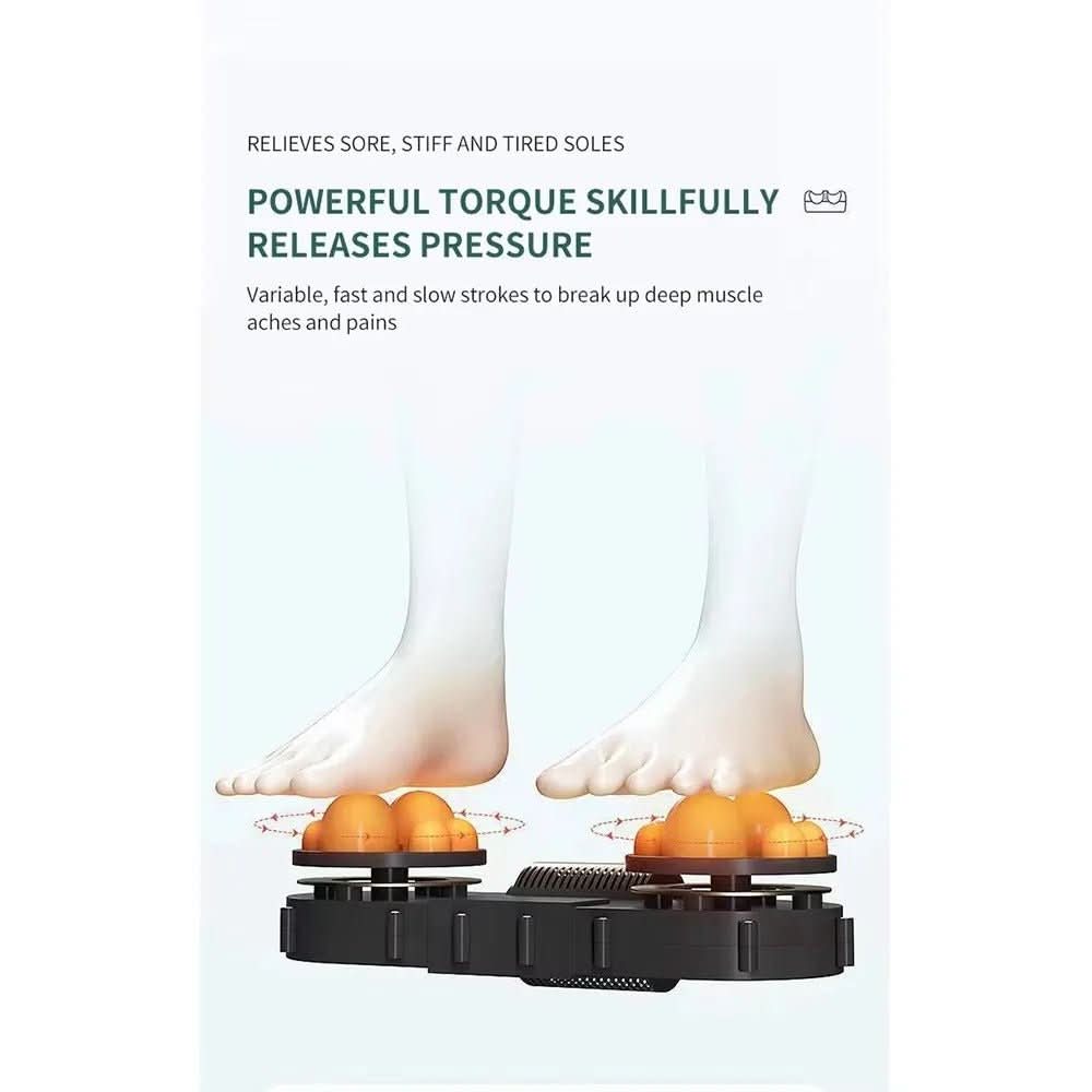 Relaxation Haven Foot Massager with Heat and 12 Massage Nodes