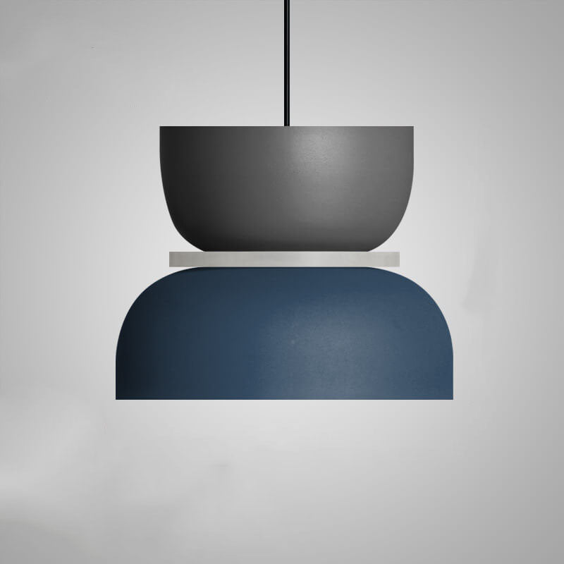 LED Pendant Lamp | Colorful Nordic Macaron Design | Metal Shade | Energy Saving