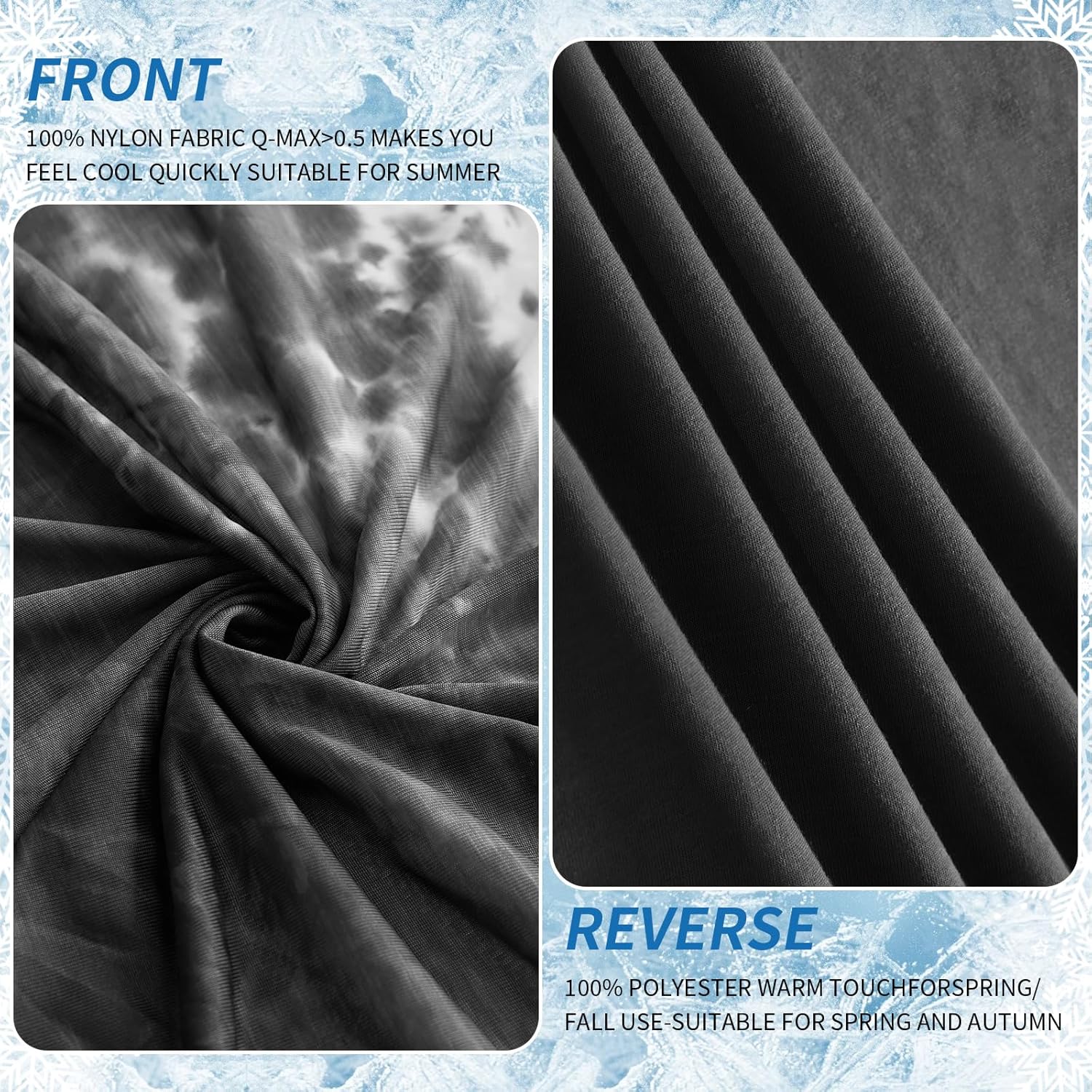 Cooling Blanket with Arc-Chill Technology - Lightweight Summer Throw for Hot Sleepers