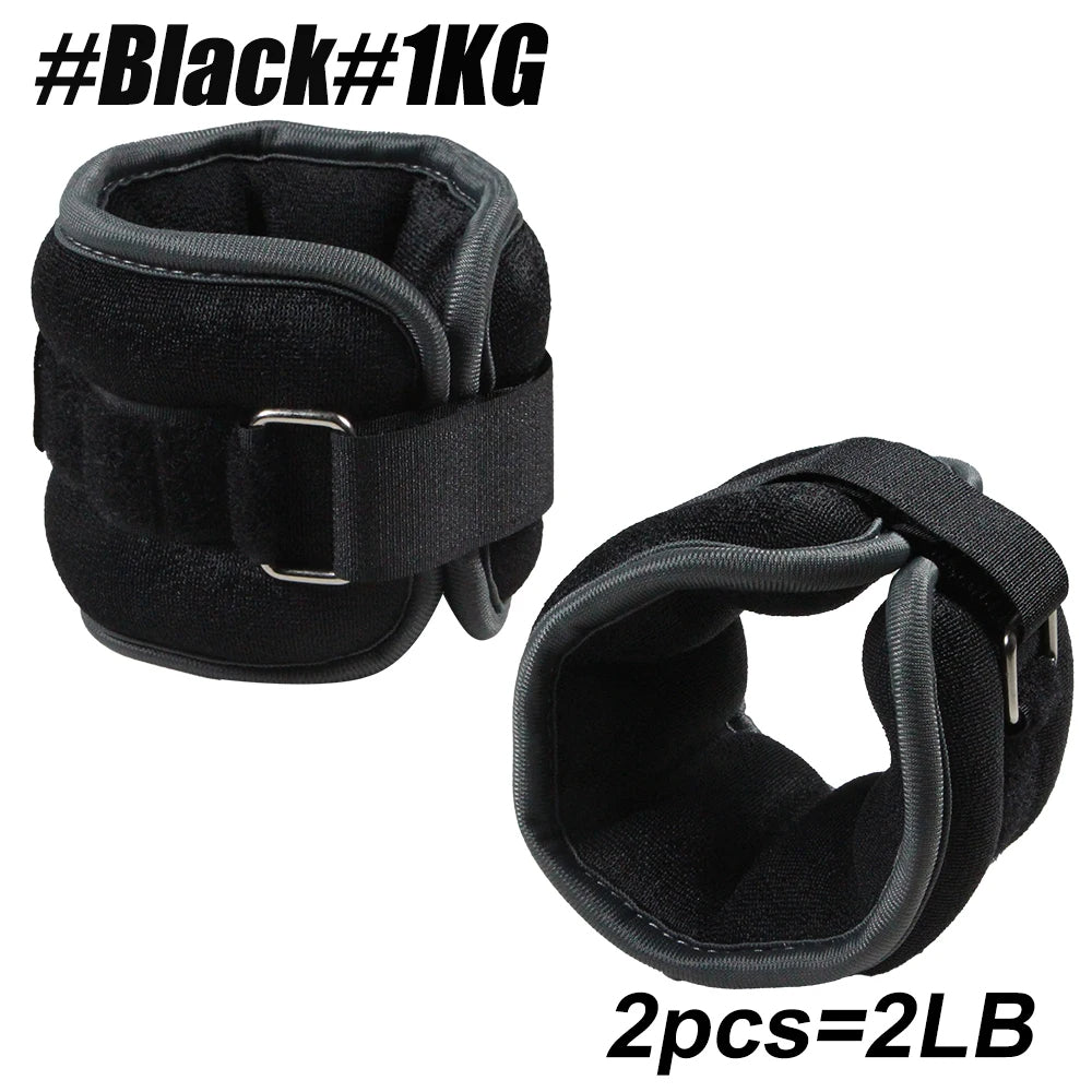 Ankle and Wrist Weights with Adjustable Fit