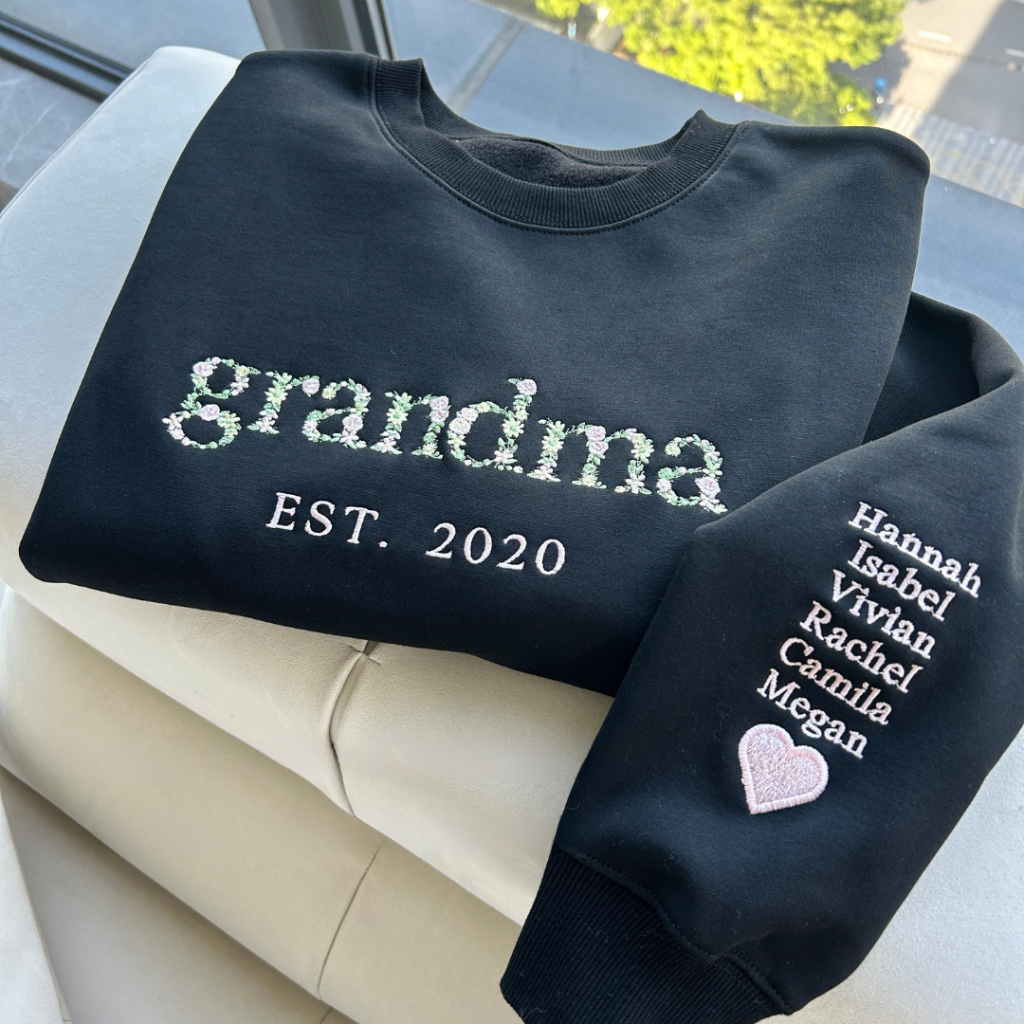 Charming Everyday Hoodie Gift for Moms and Grandmas
