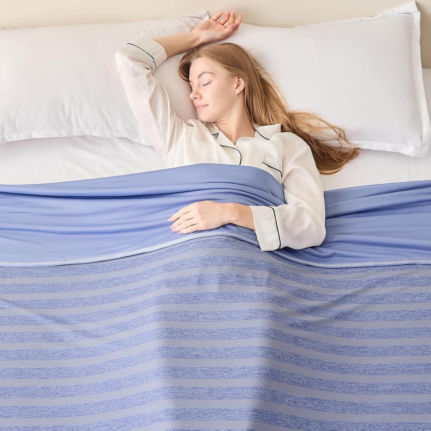 Cooling Blanket with Arc-Chill Technology – Lightweight and Breathable for Warm Sleepers