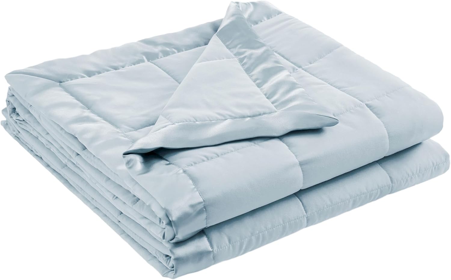 Lightweight Down Alternative Blanket with Moisture-Wicking – All Season Bed Cover with Satin Trim