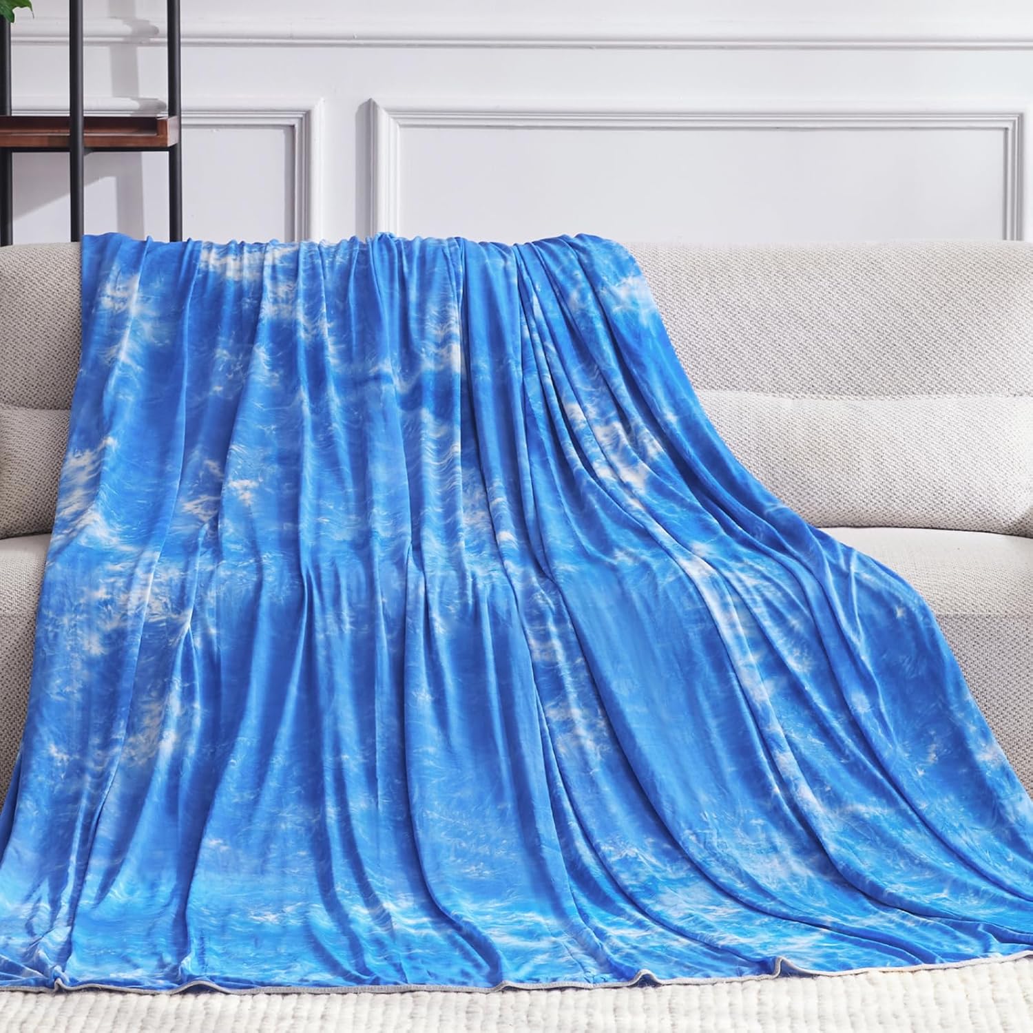 Cooling Blanket with Arc-Chill Technology - Lightweight Summer Throw for Hot Sleepers