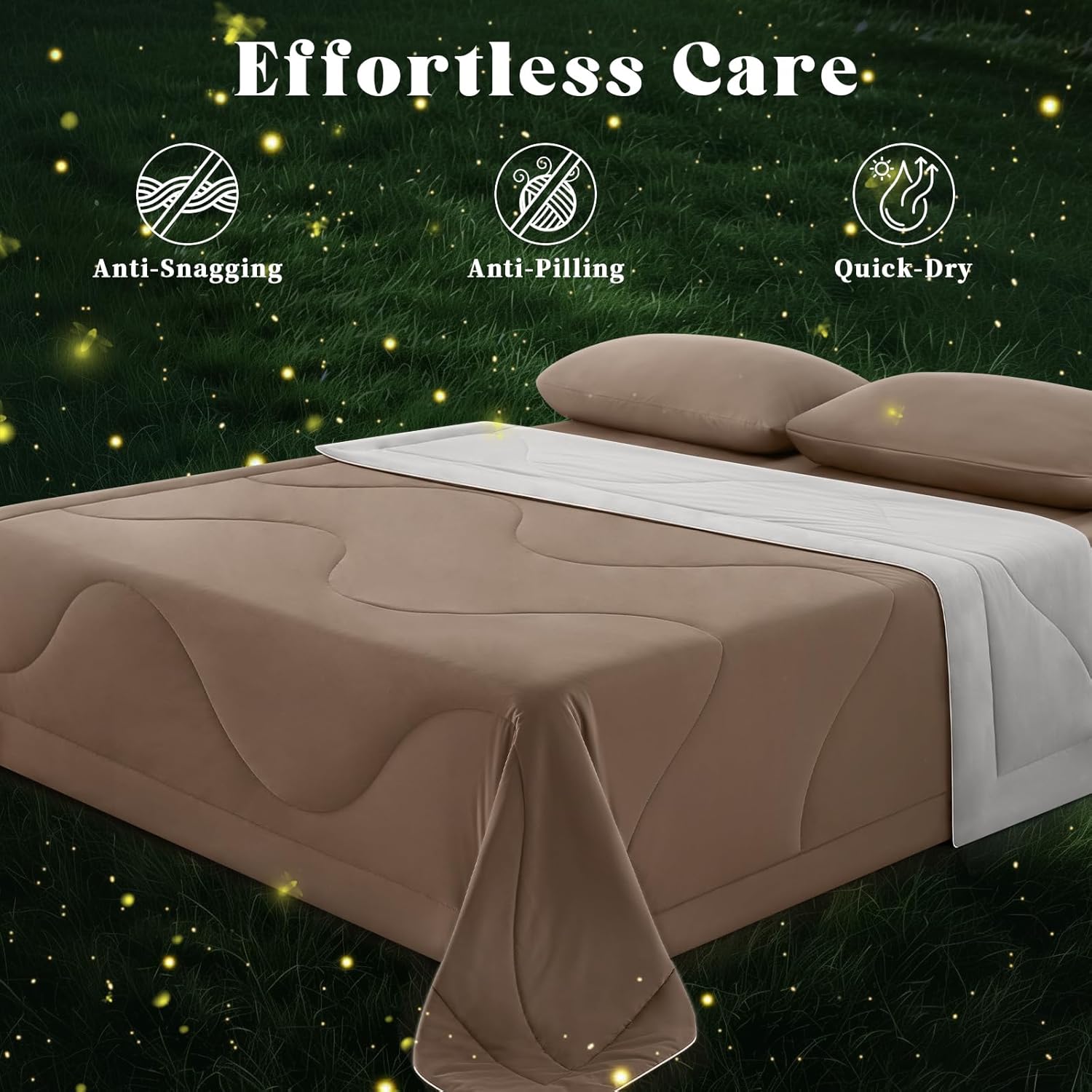 Double-Sided Cooling Blanket for Hot Sleepers | Breathable Ice Fabric