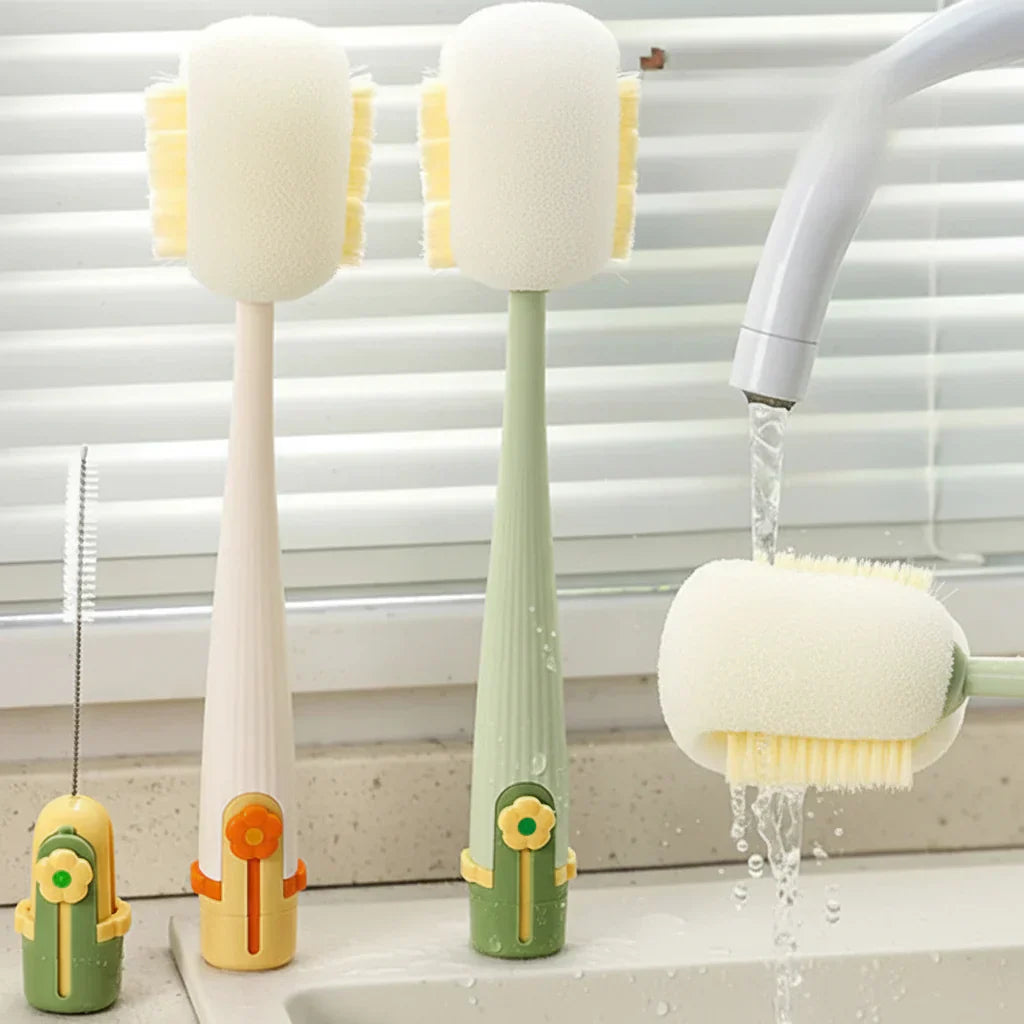 Ultimate 5-in-1 Bottle Cleaning Kit for Effortless Shine