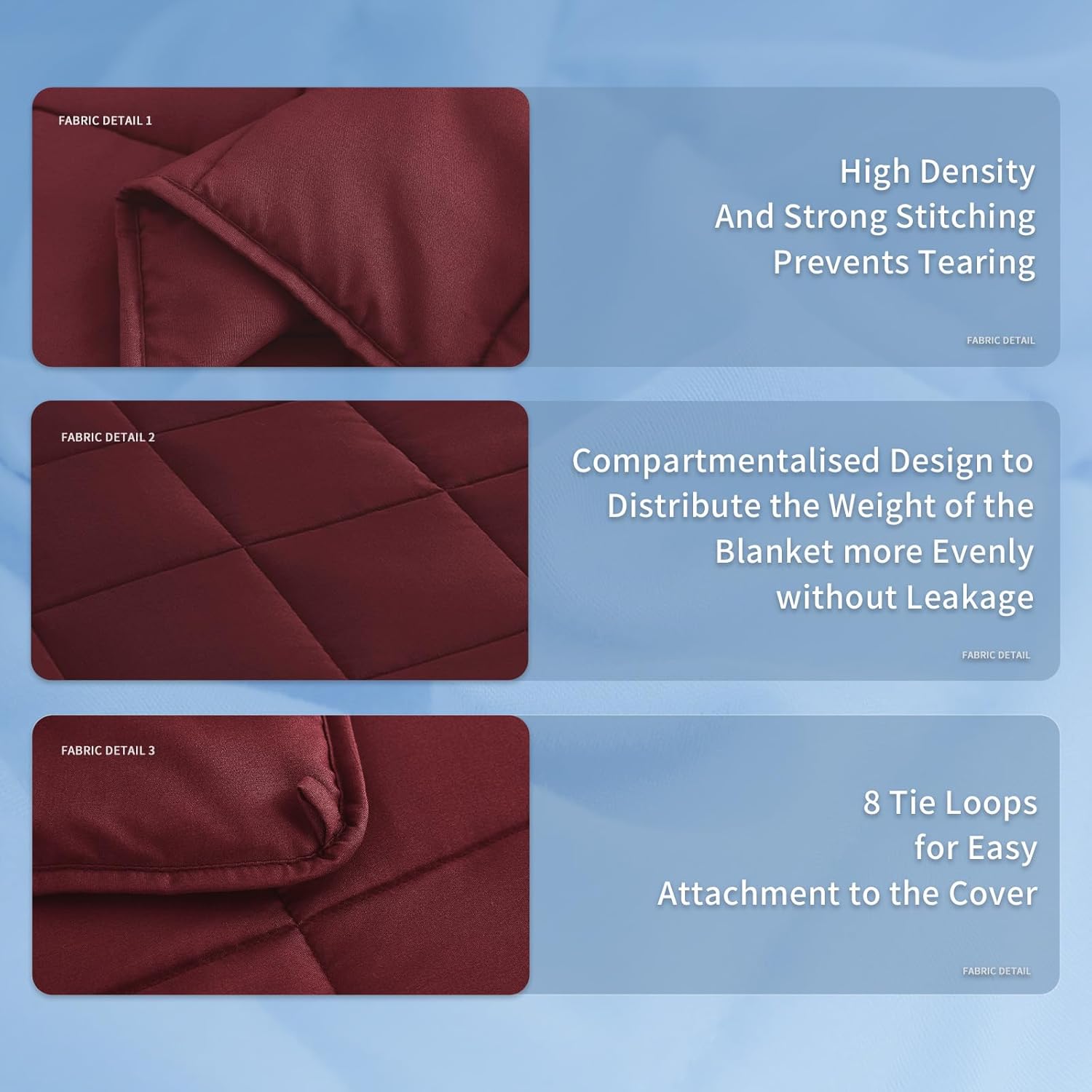 Cooling Microfiber Weighted Blanket for Year-Round Comfort and Relaxation