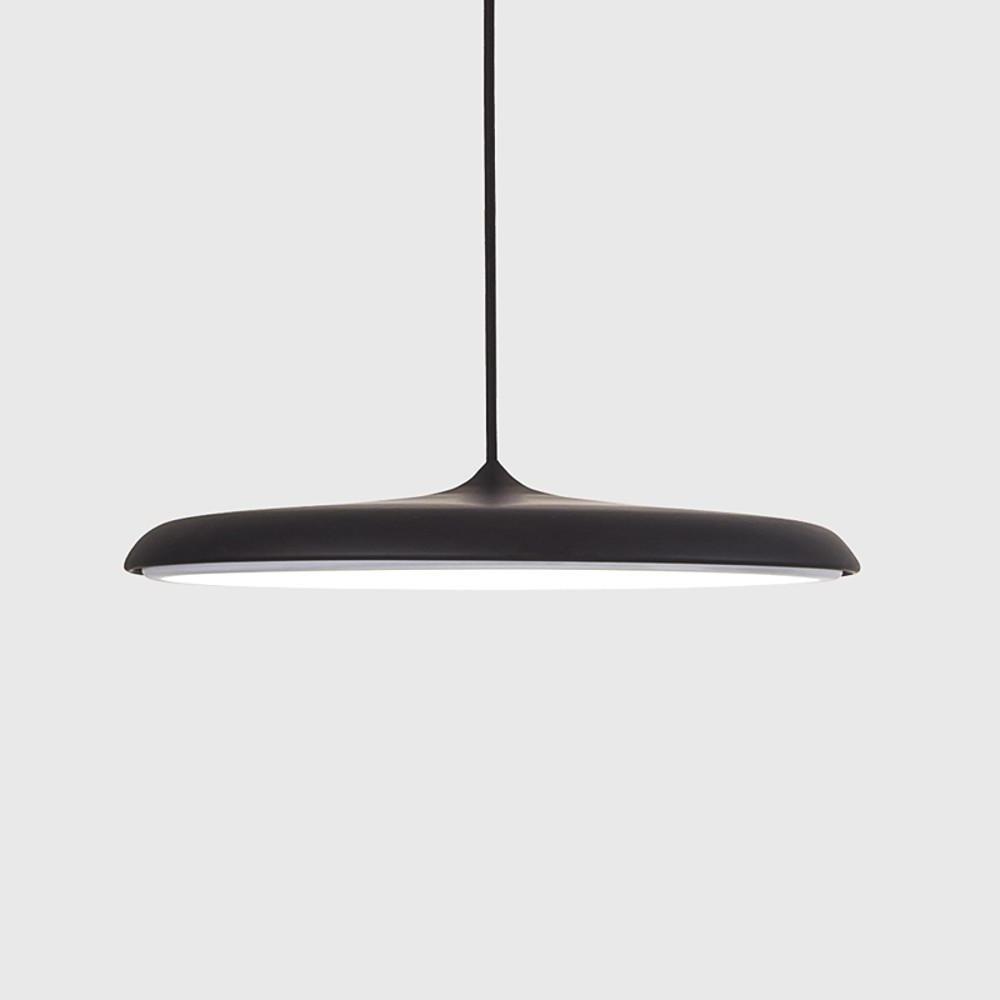 16'' Adjustable Modern Metal LED Flat Circular Pendant Lights Island Lights