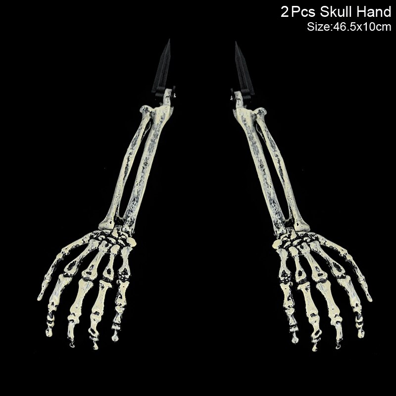 Halloween Skull Decoration Resin Prop for Spooky Indoor Outdoor Decor