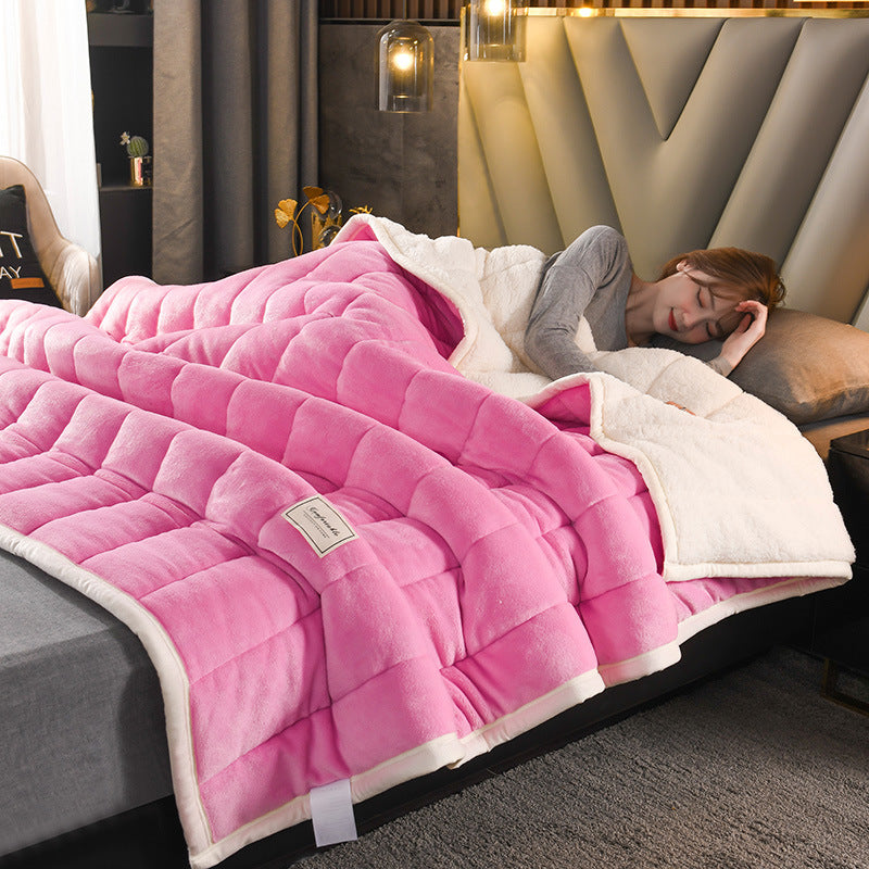 Flannel Fleece Blanket | Breathable Warmth | Energy Saving Comfort | Soft Fabric