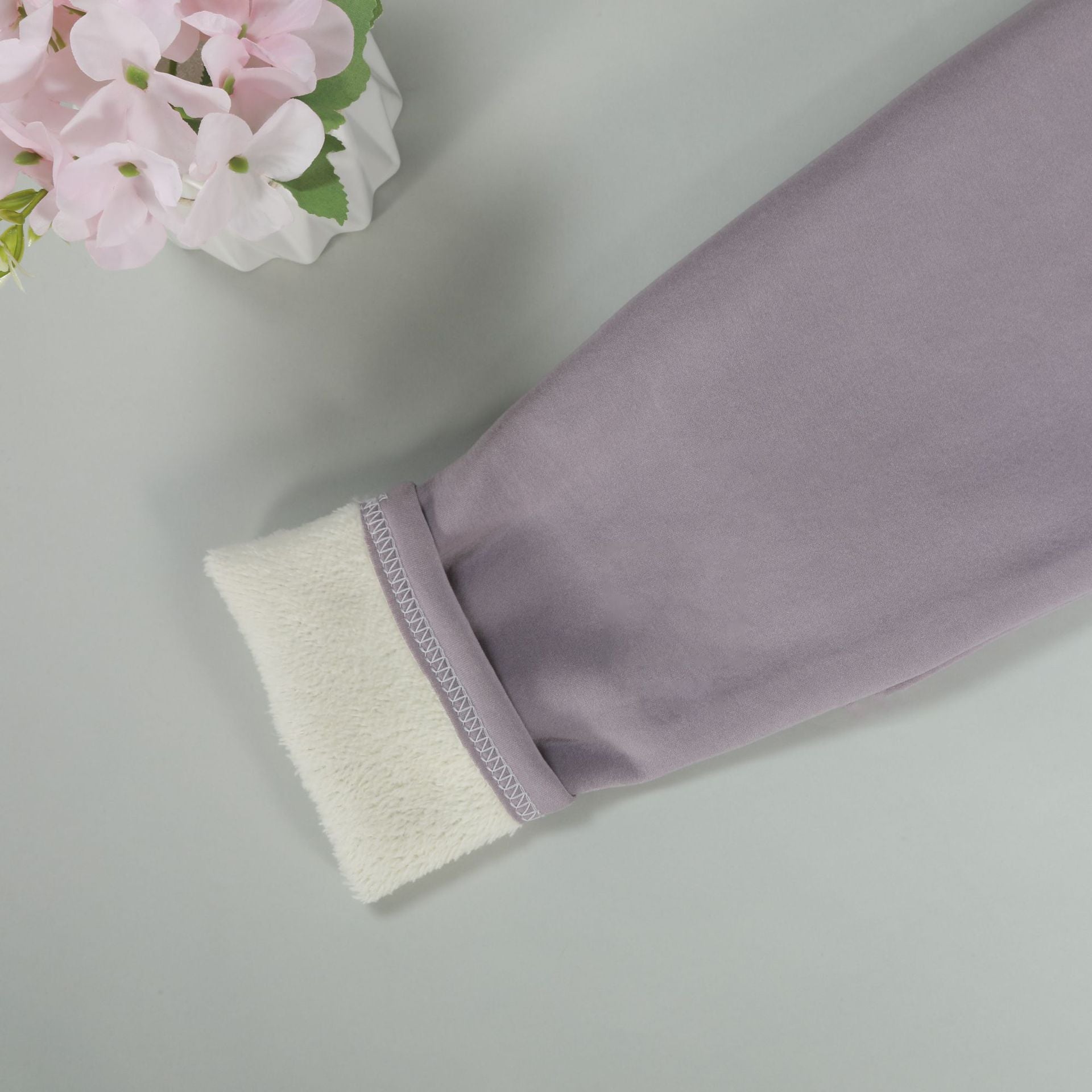 High-Rise Pants | Lambswool Fleece Lined | Ultimate Winter Warmth | Polyester