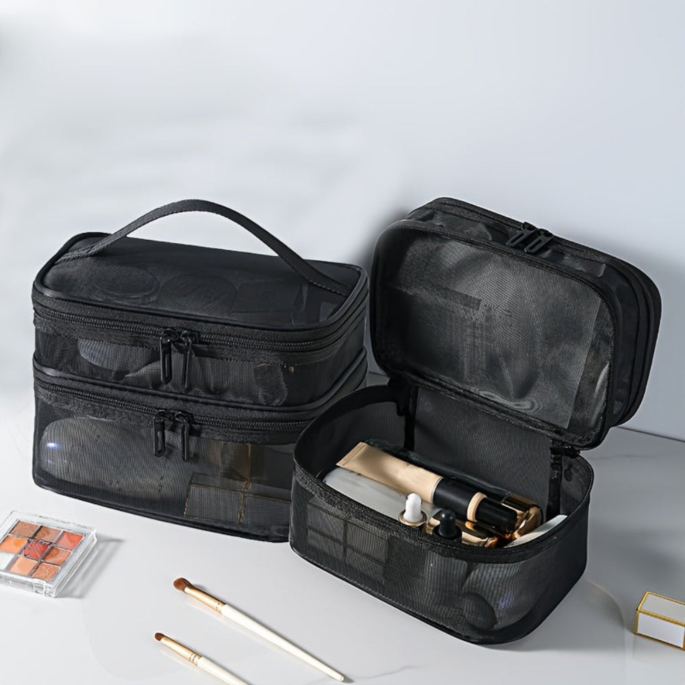 Compact Travel Cosmetic Case for Beauty Essentials