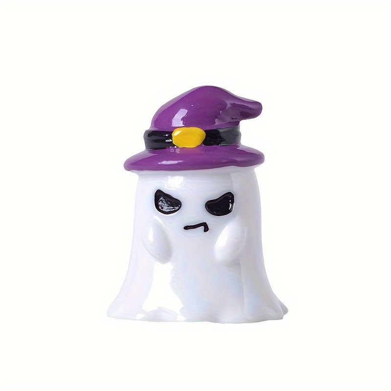 Mini Halloween Ghost and Pumpkin Ornaments for Spooky Seasonal Decor