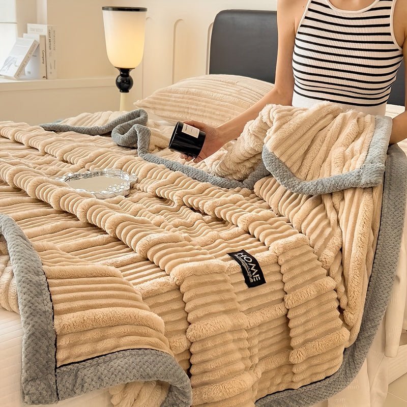 Fleece Blanket | Lightweight | Cozy Warmth All Seasons | Polyester