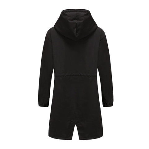 Women’s Trench Coat | Lightweight Hooded Design | Breathable Fabric | Versatile Wear for Transitional Seasons