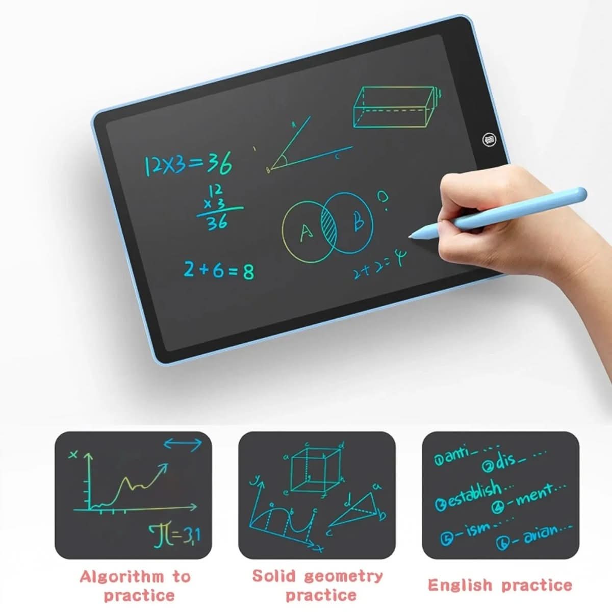 CreativeGlow LCD Drawing Tablet for Kids and Travel