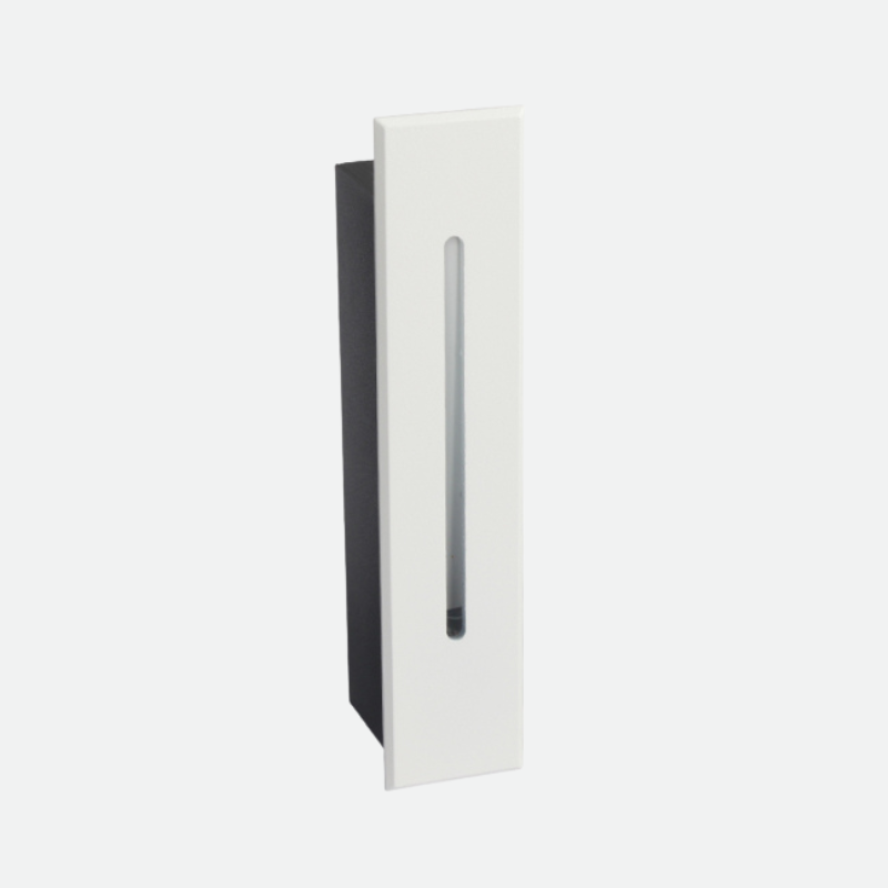 Light Cove Waterproof Recessed Wall Light LED 3W Warm White Sensor & Standard Black White Light Grey Aluminum IP65 Outdoor Indoor Pathway