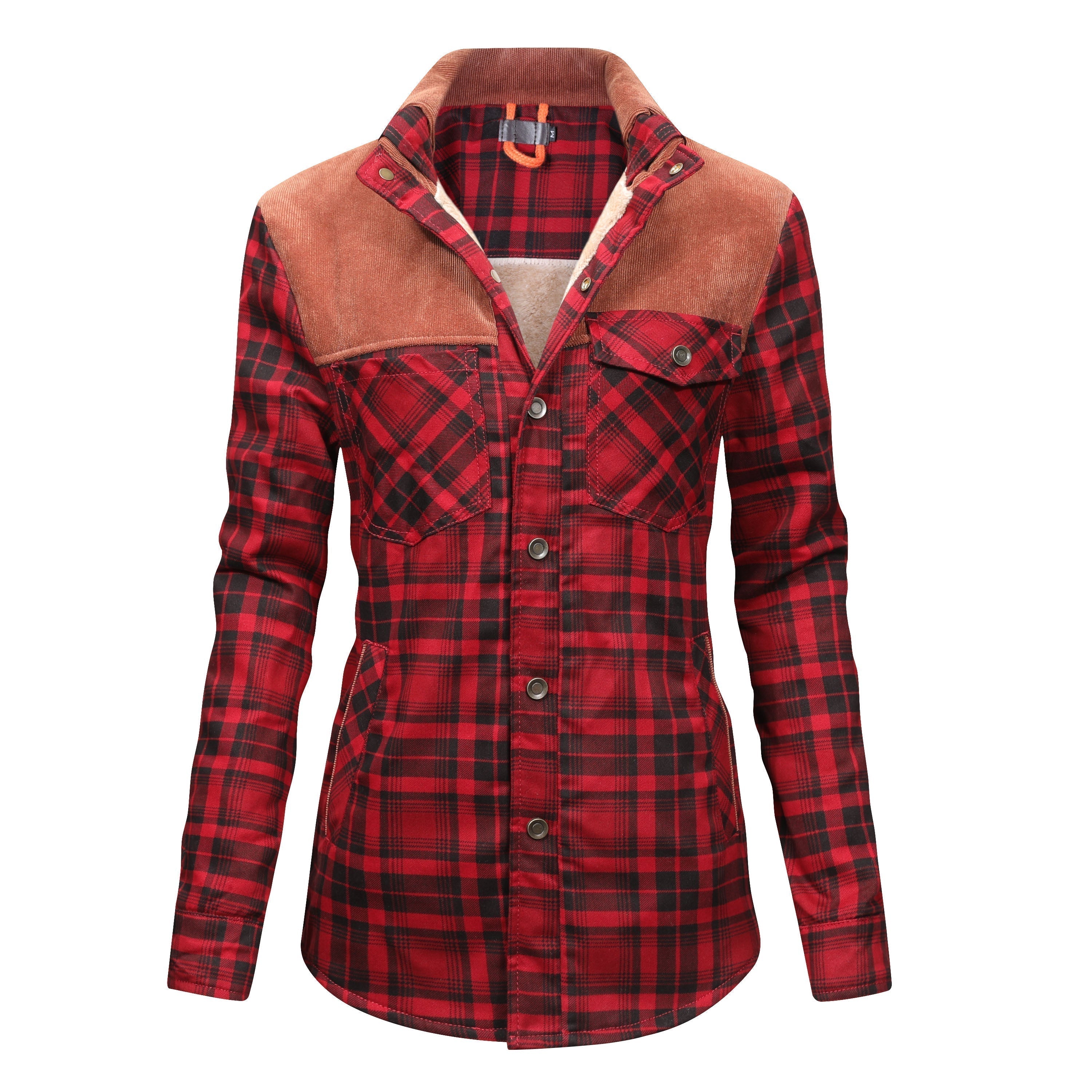 Men's Flannel Shirt | Insulated | Winter Warmth Retention | Fleece-Lined