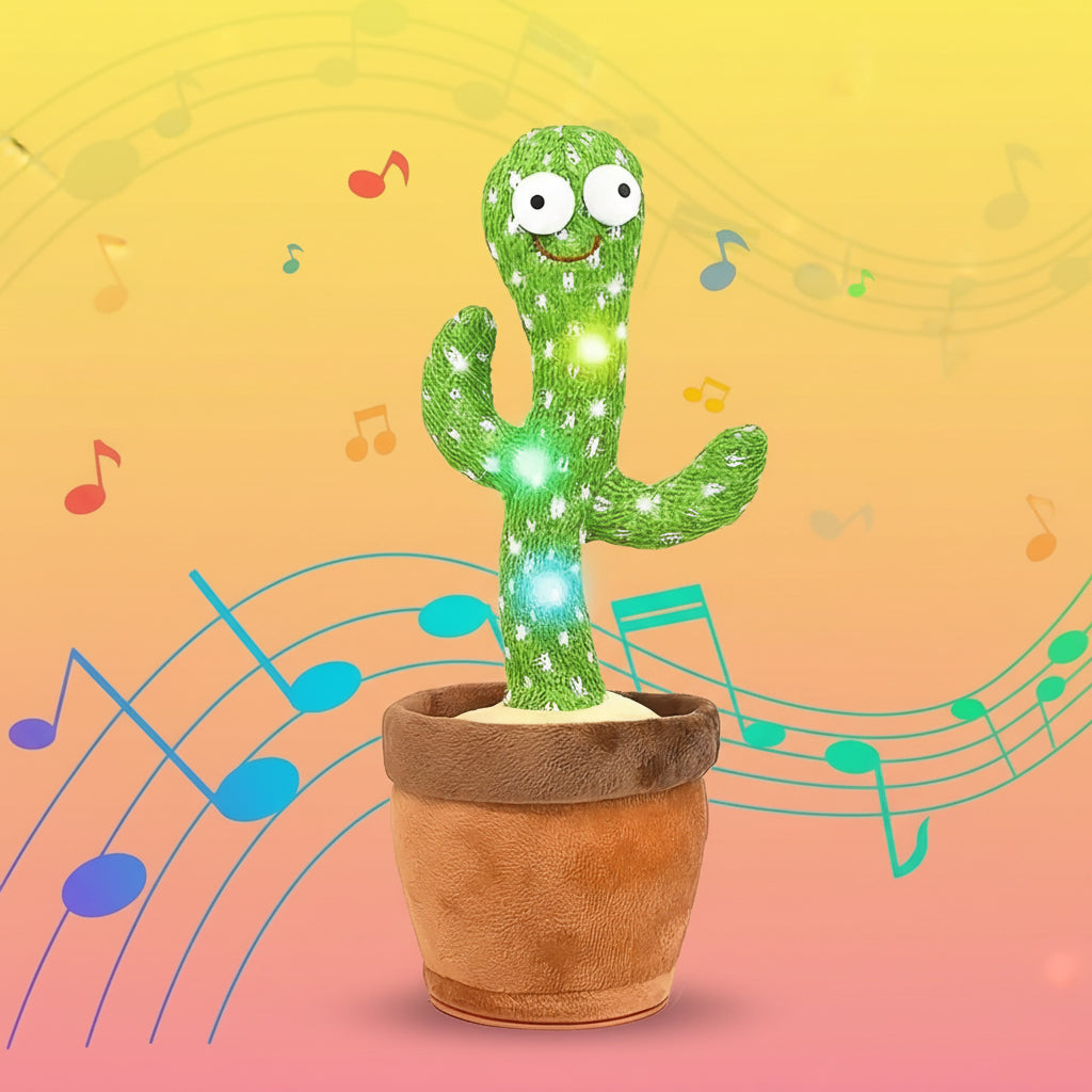 Interactive Singing Cactus Toy for Kids – Dance and Play