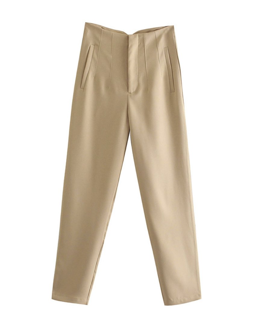 Women’s Tailored Trousers | Wrinkle-Free & Sleek Fit | Lightweight Breathable Fabric | Office & Formal Wear