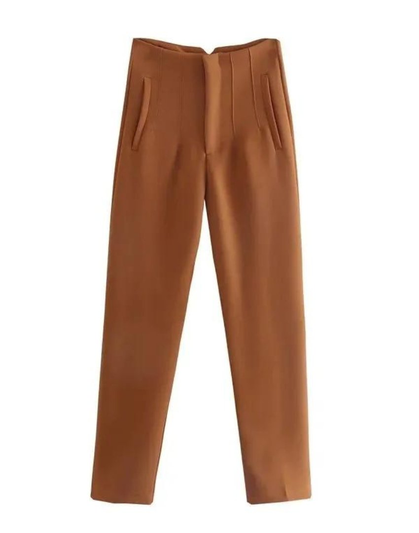 Women’s Tailored Trousers | Wrinkle-Free & Sleek Fit | Lightweight Breathable Fabric | Office & Formal Wear