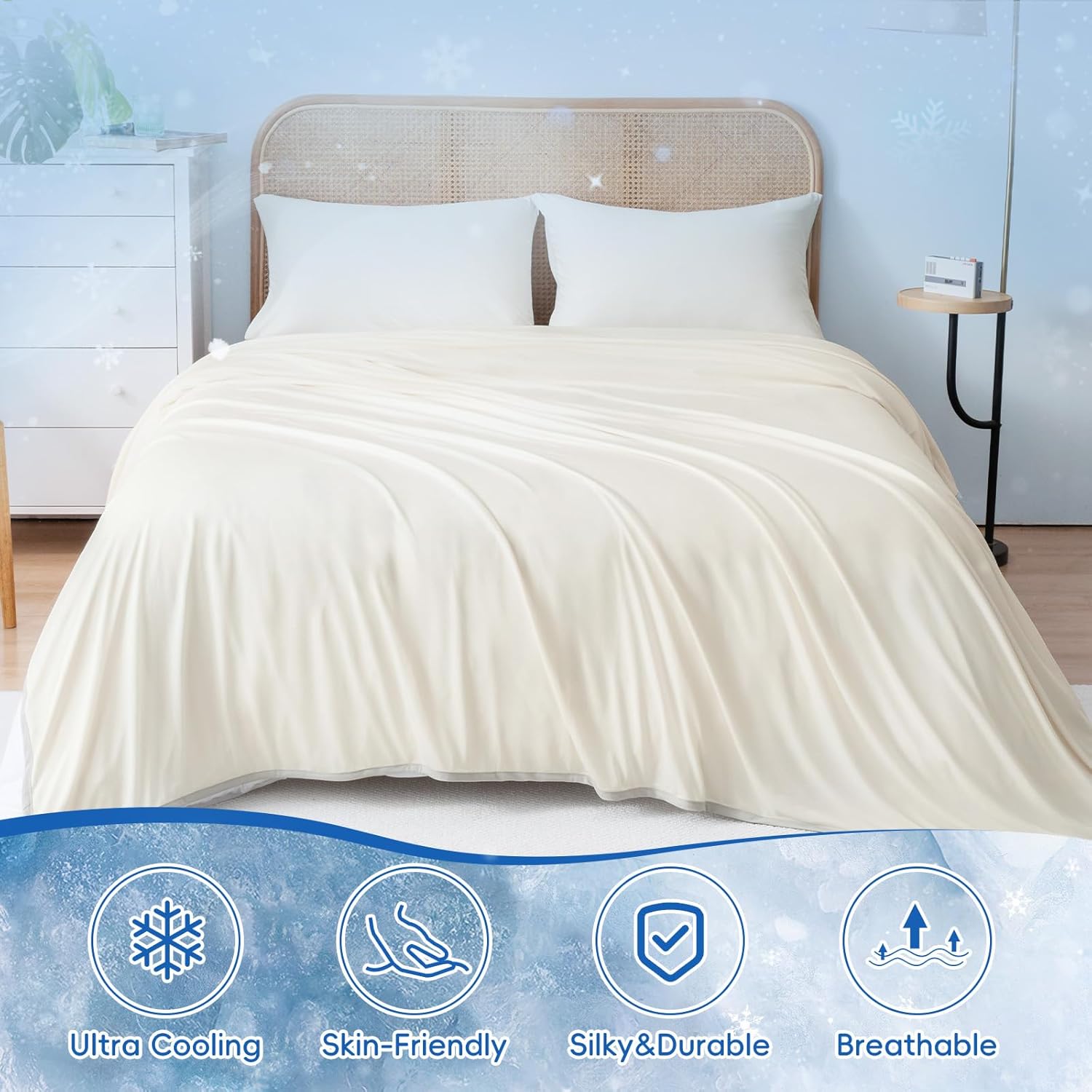 Cooling Blanket with Arc-Chill Technology - Lightweight for Hot Sleepers