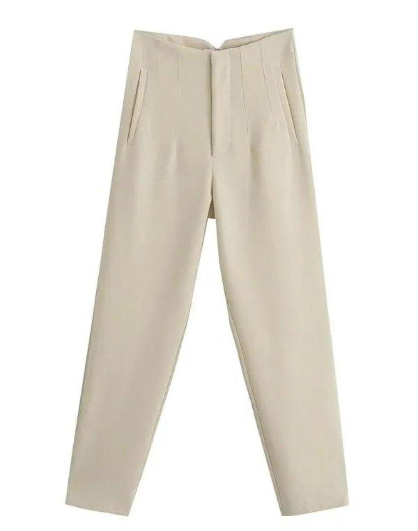 Women’s Tailored Trousers | Wrinkle-Free & Sleek Fit | Lightweight Breathable Fabric | Office & Formal Wear