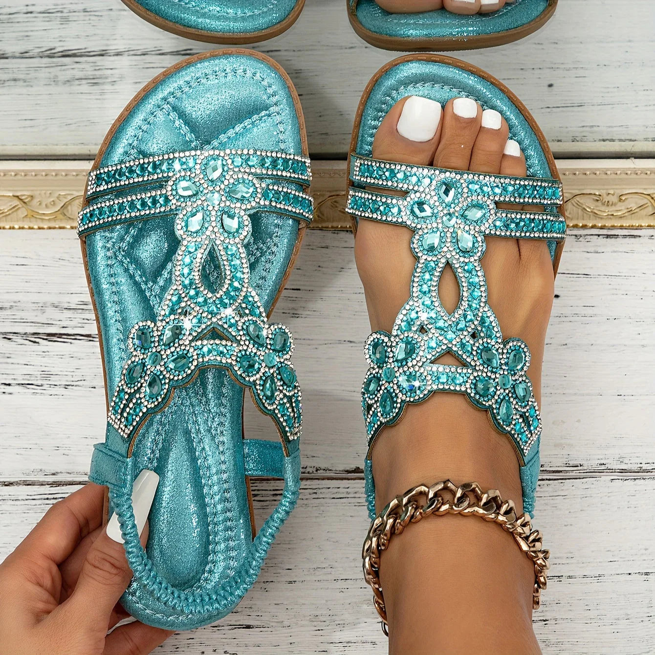 Women’s Sandals | Orthopedic Boho Style | Multiple-Strap Design | Comfortable Fit