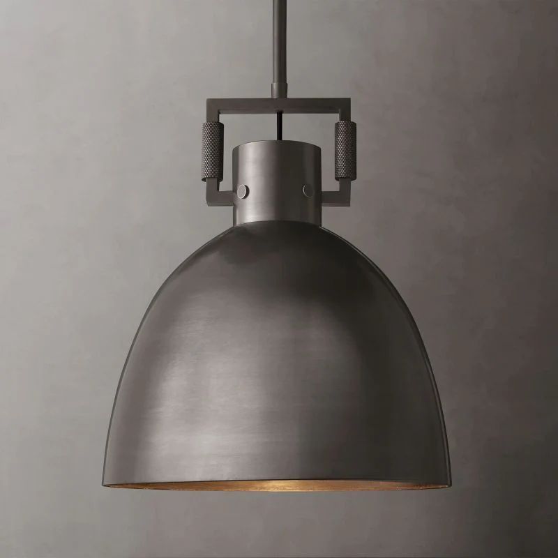 Munda — Metal Cloche Pendant Light for Kitchen Islands