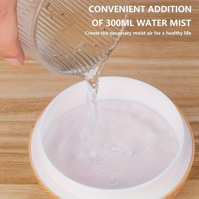 Natural Essence USB Humidifier – Aromatherapy Lamp for Home & Office
