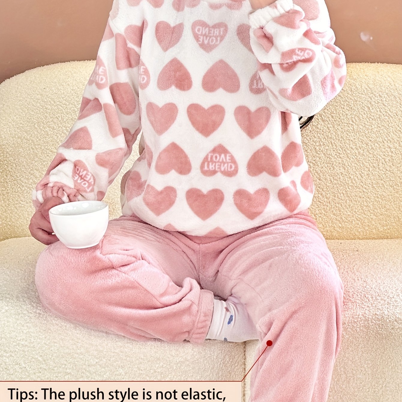Women’s Pajama Set | Long Sleeve | Soft Cozy Comfort | Polyester