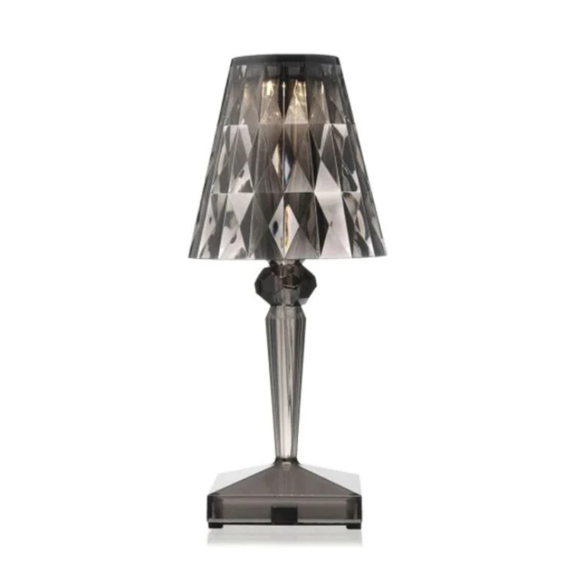Elegant Crystal Glow Table Lamp for Chic Nightstands