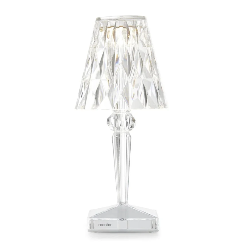 Elegant Crystal Glow Table Lamp for Chic Nightstands