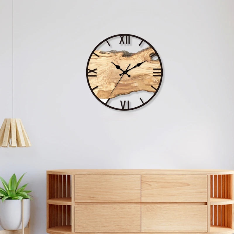 Taavita | Wall Clock with Unique Acrylic Design